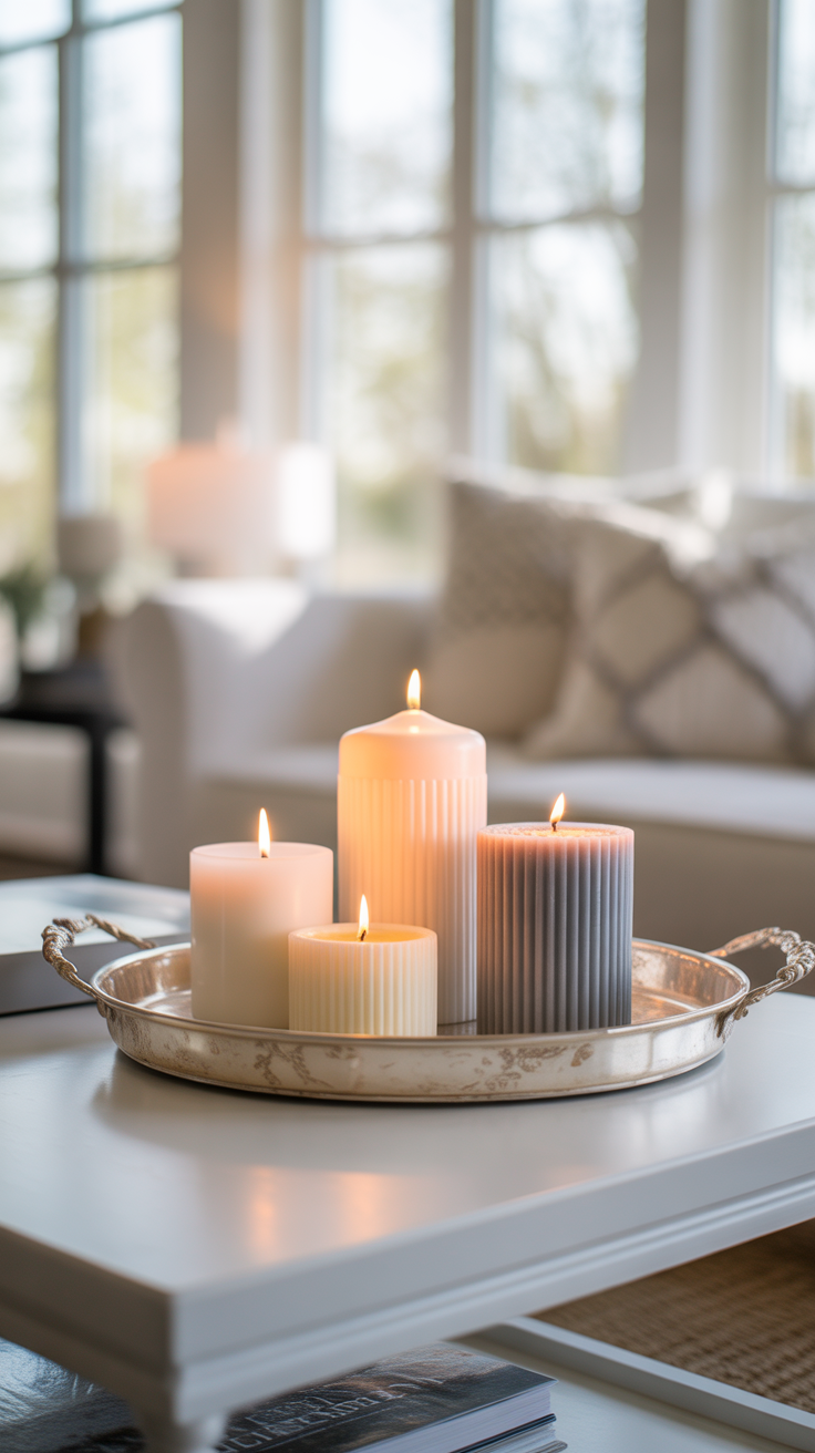 Candles for Warmth and Ambience