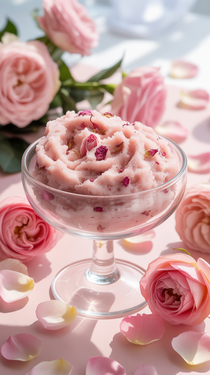 Rose Petal Luxury Scrub