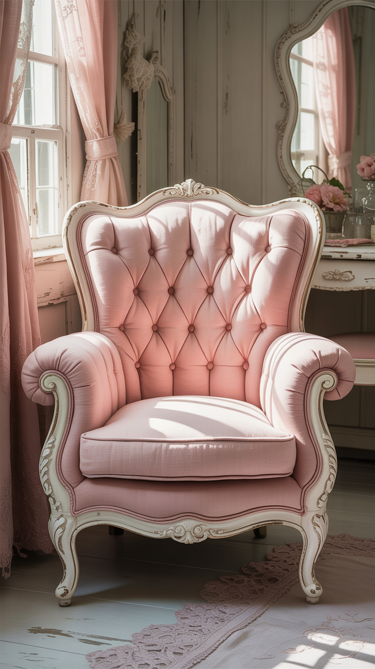 Tufted Vintage Seating