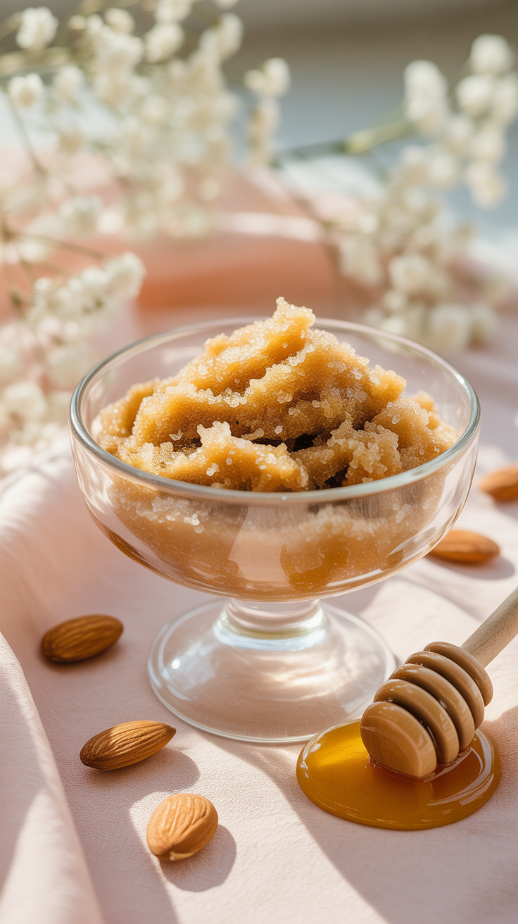 Honey Almond Sugar Scrub